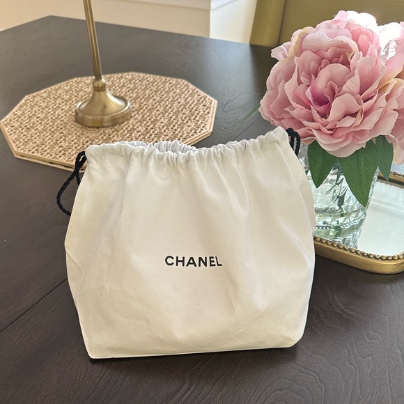 CHANEL Bags Authentic Chanel 0 Cotton Drawstring Dust Bag Pouch Nwt